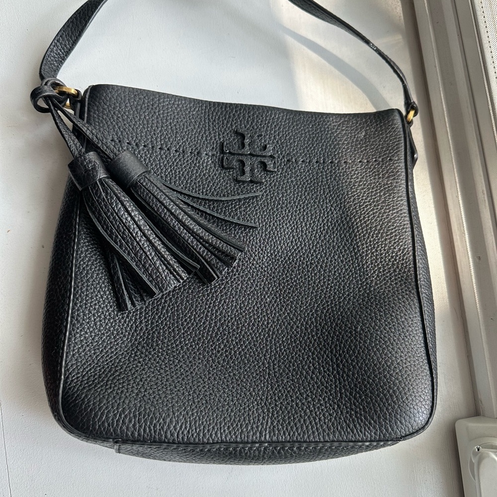 Tory Burch McGraw Leather Crossbody Bag
